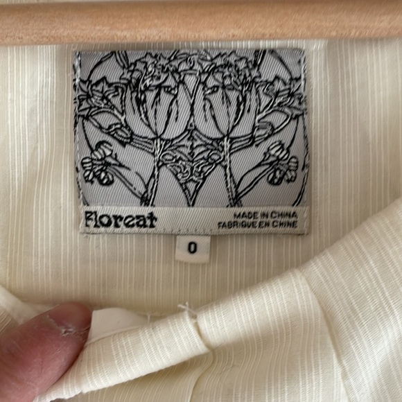 Lovely cream dress from Anthropologie - Picture 7 of 8